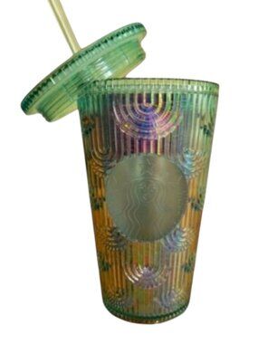 Starbucks Iridescent Mermaid Scale 16oz Tumbler Limited Edition Collectible NWT